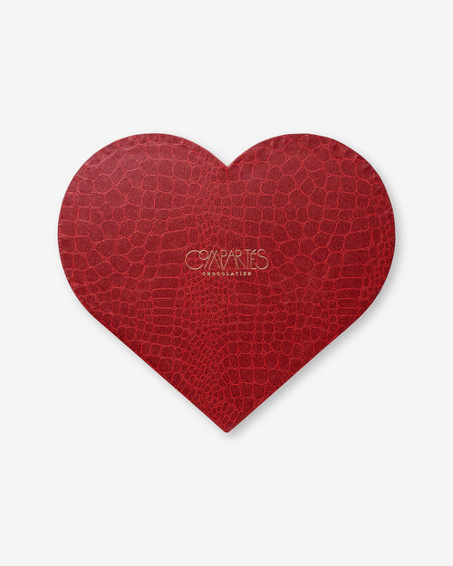 24K Gold Chocolates Heart Box