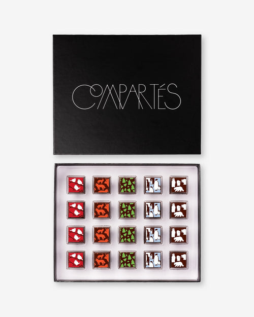20 Piece Holiday Chocolate Truffles Gift Box